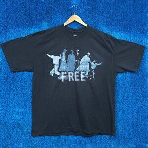 Kid Cudi “Free” Album One Night Only Graphic T-Shirt Size XXL